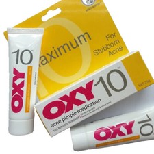 OXY 10 Maximum For Stubborn Acne Pimple Medication Treatment 25g ORIGINAL