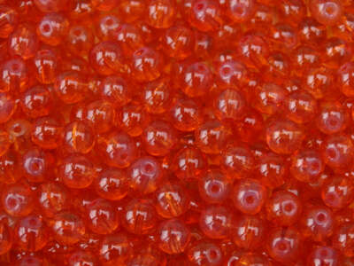 Perlen 'Cantaloupe' Opalit 6 mm