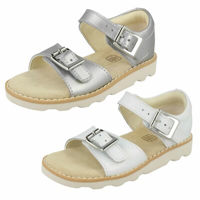 Mädchen ''Clarks'' Freizeit Sommer Sandalen - Crown Bloom T