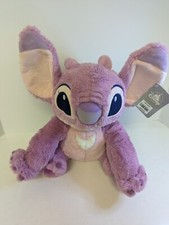 Disney Store ANGEL 15" Plush Toy Lilo Stitch Stuffed Pink Alien