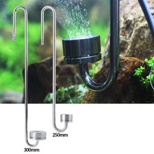 2Tipi Diffusore CO2 Per Acquario Atomizzatore Acciaio Inox Serbatoio Tank Pesce.