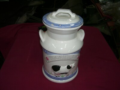 Collectible Classic Syle Cow Decorative Cookie Jar