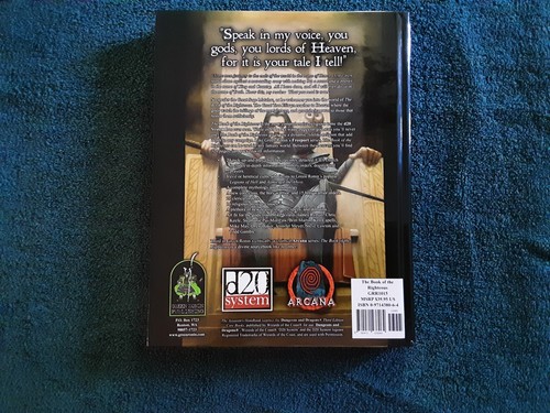 Green Ronin: Book of the Righteous Hardcover NM Condition D&D d20 - Picture 2 of 2