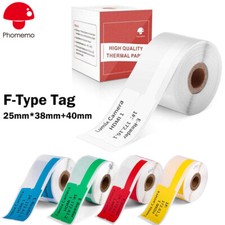 F-Type Tag Sticker Paper Adhesive Thermal Label for Phomemo M110/M200 Printer