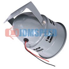 Powder Coated Rotary Siren Horn Vintage Rat Rod Fire Truck Police Car 12 Volt