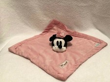 Disney Baby Minnie Mouse Pink Security Blanket Lovey Plush