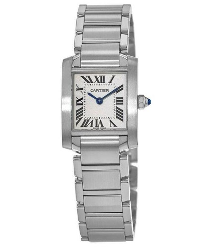 New Cartier Tank Francaise Silver Dial 