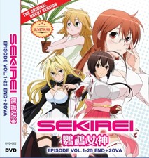  ANIME DVD SEKIREI VOL.1-25 END 2 OVA ENGLISH DUBBED REGION ALL UNCUT 