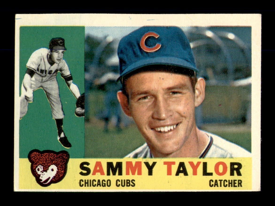 1960 Topps Set Break #162 Sammy Taylor EX *OBGcards*