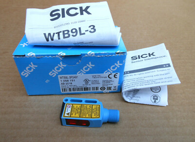 SICK Laser Reflexions-Lichttaster WTB9L-3P2491, 1058151, NEU, OVP