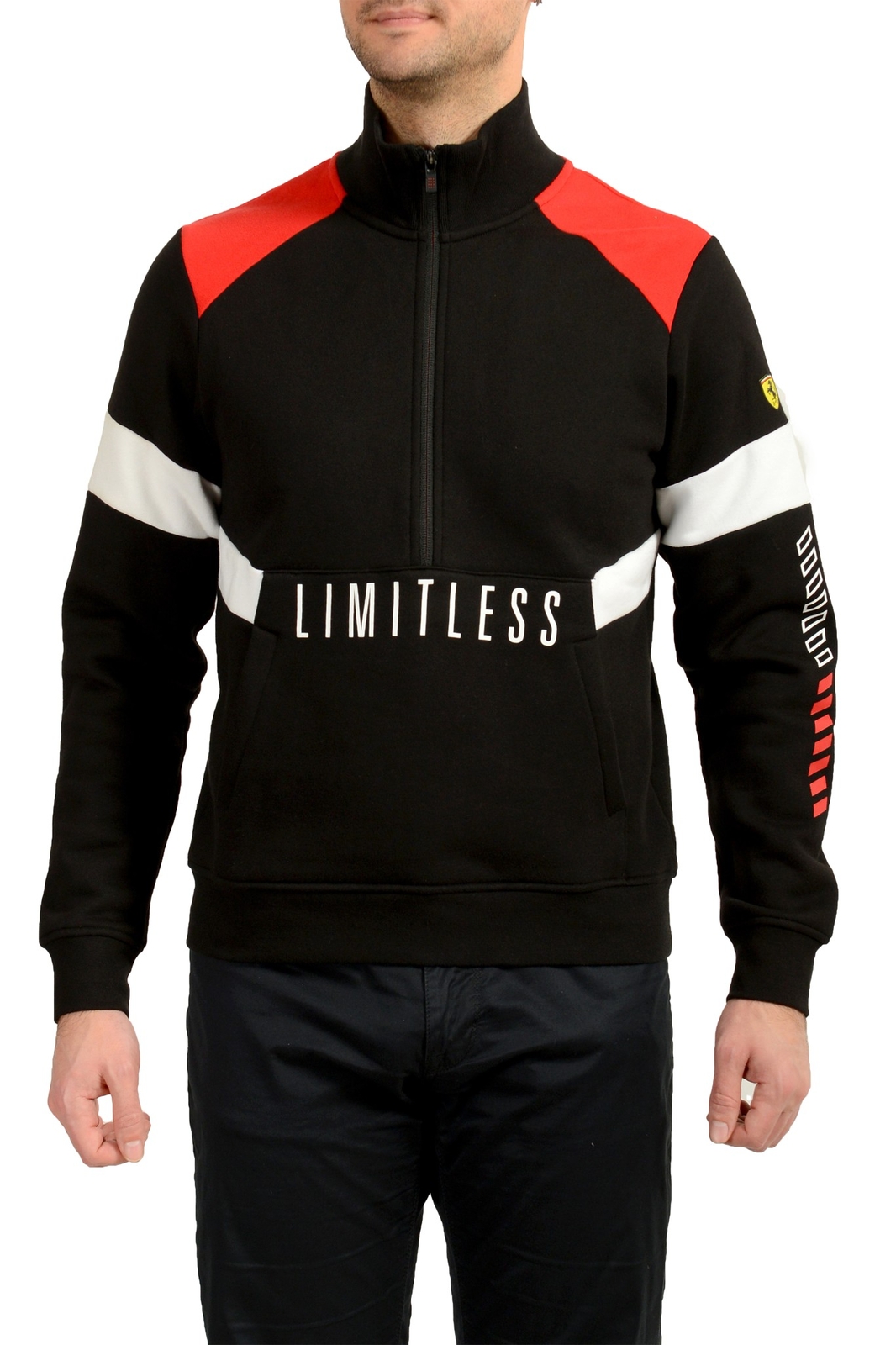 Scuderia Ferrari Мужской пуловер с застежкой-молнией на молнии US M IT 50 25890₽