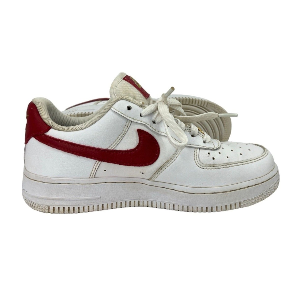 Nike Air Force Womens sneakers white gym red essential low shoes  CZ0270-104