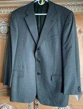 Ermenegildo Zegna 15 Milmil 15 100 Wool Plaid Sport Coat Size 44R US
