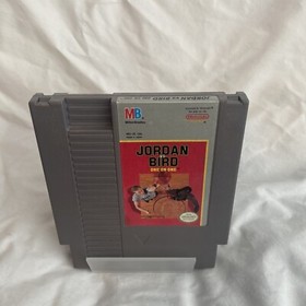 Jordan vs. Bird One-on-One Nintendo Entertainment System, NES Game Only, Tested!