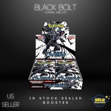 black bolt booster box japanese Pokemon Scarlet & Violet Black Bolt Booster Box JAPANESE SV11B with Sh –  CardDogTCG main image 0