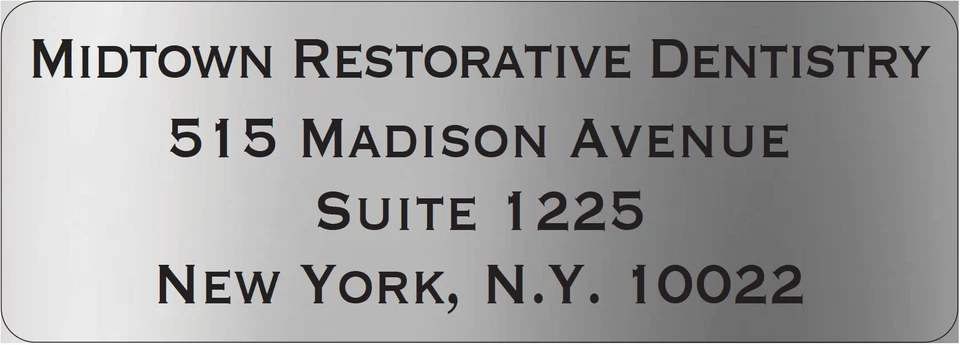 1,000 Printed Labels, Custom Rectangle Stickers,  1.25" x 3.5",  1 ink color - Image 2 of 4