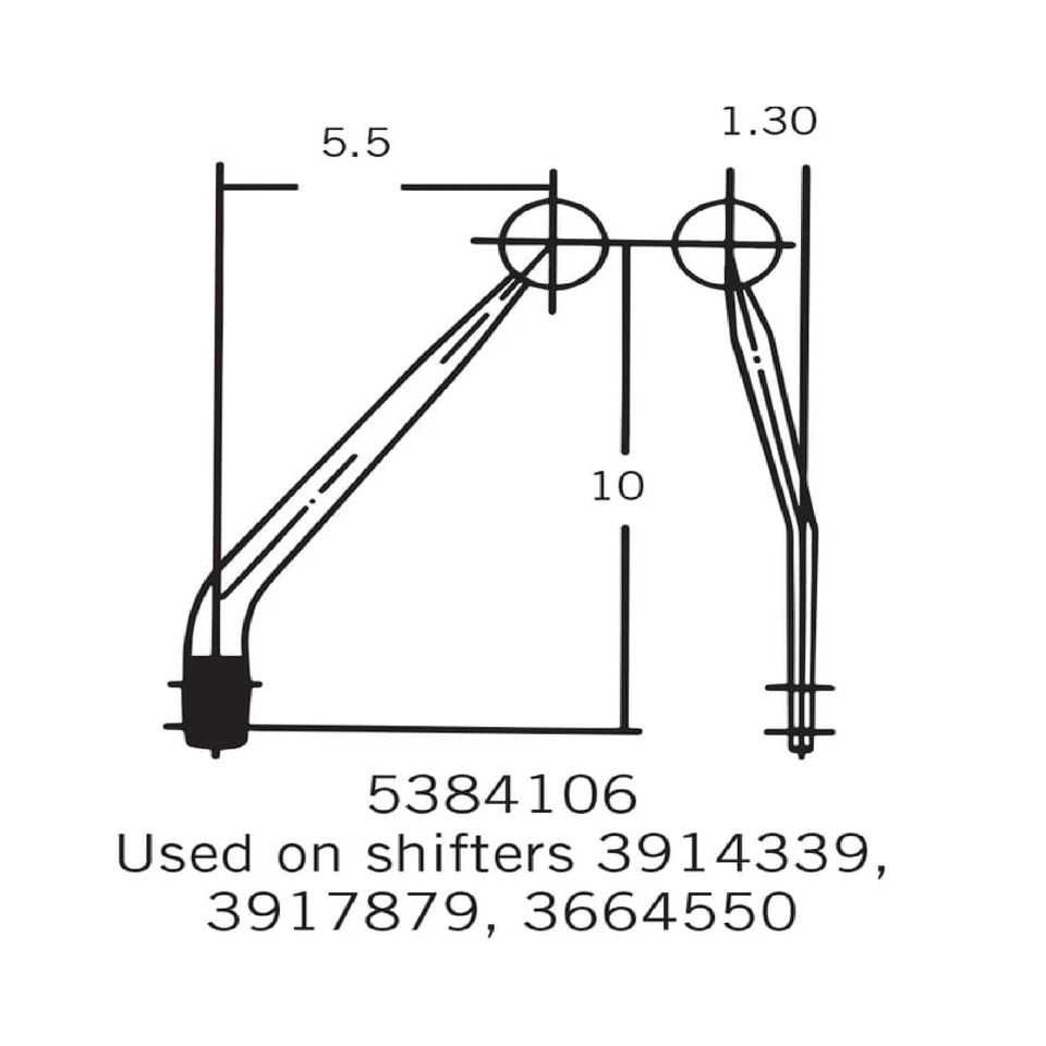 Hurst 3914339 Competition Plus 4-Speed Shifter for Camaro Chevy II Firebird - Изображение 2 из 4
