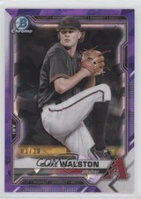 2021 Bowman Sapphire Chrome Prospects Purple Refractor 3/20 Blake Walston 0l9t