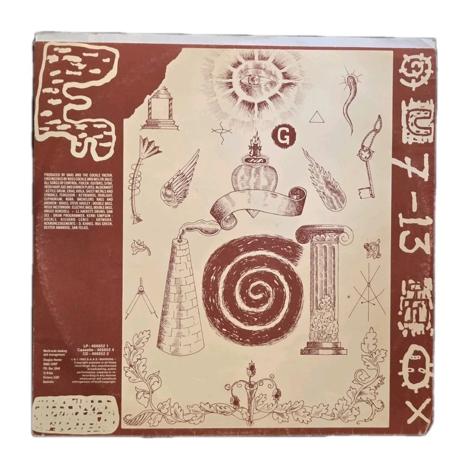 DOUG ANTHONY ALLSTARS (DAAS) "Icon" RARE 1990 ABC TV 15Tk 12" VINYL LP - Image 4 of 4