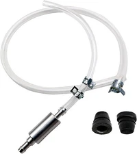 Brake Bleeder Kit - One Way Check Valve Tube Bleeding Tool Kit for Car Motorcycl