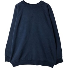 Vintage 80'S Hanes ACTIVEWEAR Plain Blank Sweatshirt Made in USA Men's XL eq...