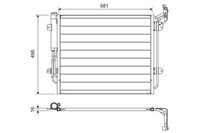Kondensator Klimaanlage Valeo 814157 FüR VW 710 7N2 Sharan 7N1 Aluminium TSI TDI