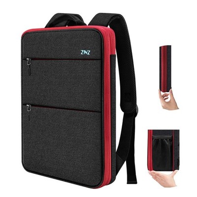 Slim & Expandable Laptop Backpack 15 15.6 16 Inch Case, Water Resistant Trave...