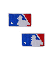 Baseball Style Embroidered Patch Set 2 PCS   Iron On / Sew On Sports Patches
