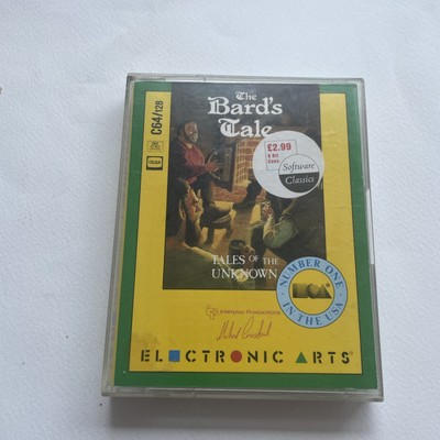 The Bard's Tale Commodore 64 & 128 Electronic Arts Rollenspiel Kassette