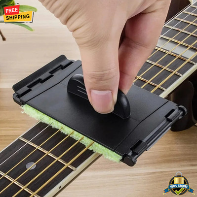1 pc Guitar String Cleaner Tool Fretboard Cleaning Cloth for Guitar Bass Ukulele