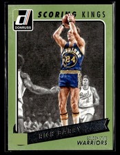 2015-16 Donruss #4 Rick Barry Scoring Kings Card Golden State Warriors