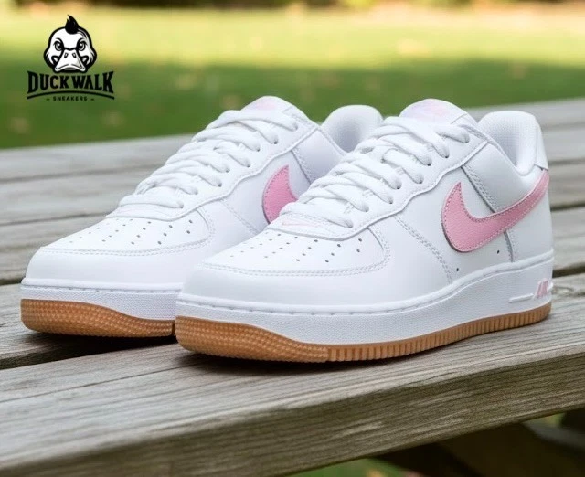 Preços baixos em Nike Air Force 1 White Gum | eBay