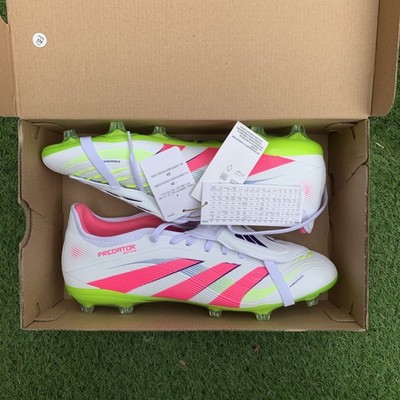 Adidas Predator Pro FT FG, 44 EU/9,5 UK/10 US, Weiß Pink Grün