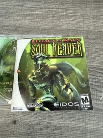 Legacy of Kain: Soul Reaver Sega Dreamcast Complete CIB W/ Reg Card Tested Works