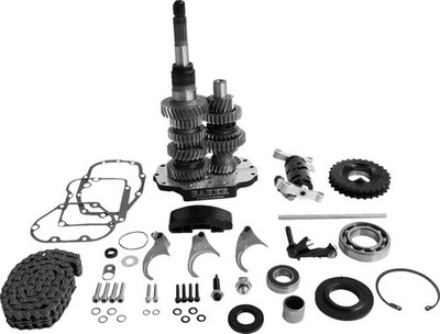 Baker DD6 6-Speed Builders Kit 3.24:1 1st Gear Ratio DD6-411P-03 Harley Davidson