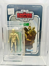 Vintage Kenner Star Wars C-3PO Removable Limb w/48 Back Cardback & Case HK COO