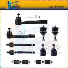Fit For 1996-2000 Honda Civic Set Of 10 Front Steering Tie Rod End Ball Joint