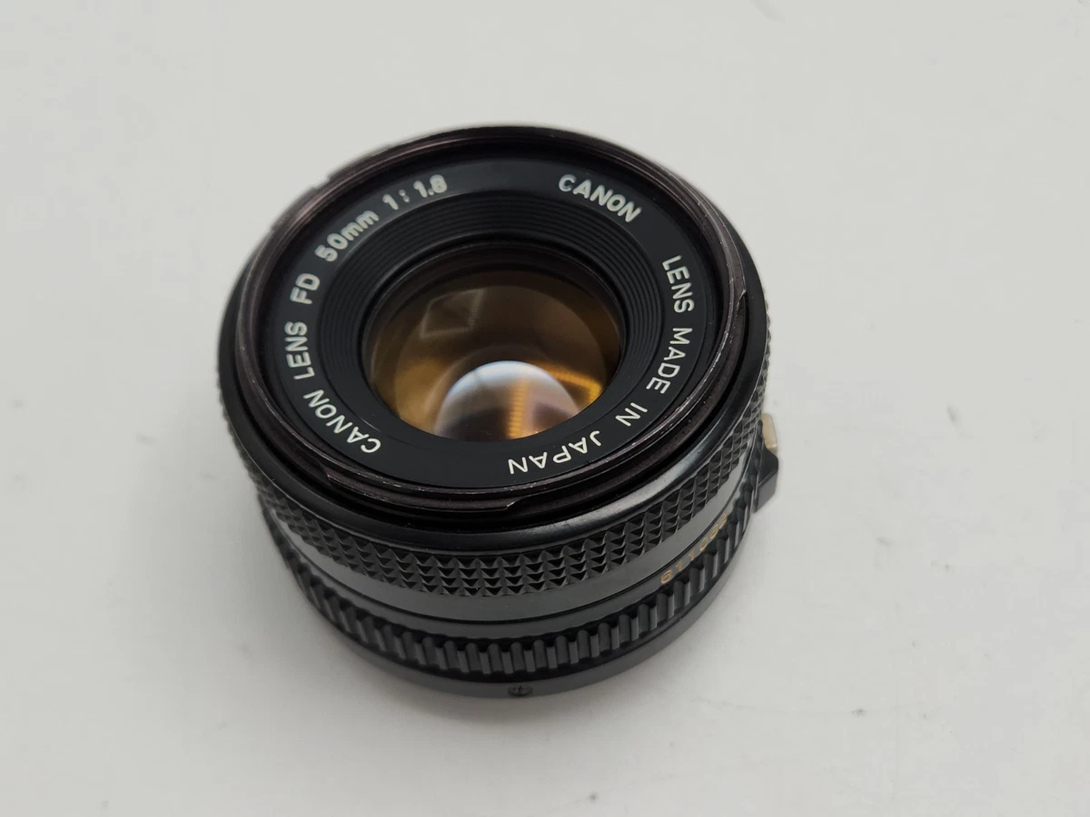 Canon FD f/1.8 Camera Lenses 50mm Focal for sale | eBay