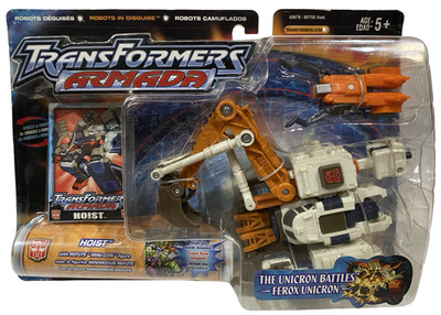 Transformers Armada Hoist w Refute MiniCon 2003 Action Figure  Set NEW