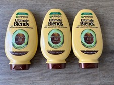 Image of Garnier Ultimate Blends Avocado Oil & Shea Butter Conditioner 3 x 300ml FREEPOST