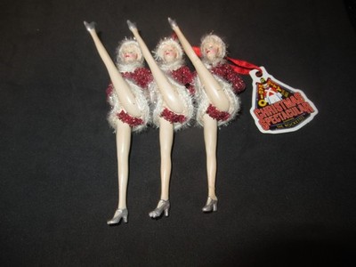 Radio City Rockettes Dancing Leg Kick Christmas Spectacular Tree Ornament