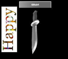 Glitch 1💕FAST DELIVERY!!!!!💕MM2 MURDER MYSTERY 2💕ROBLOX COMMON KNIFE