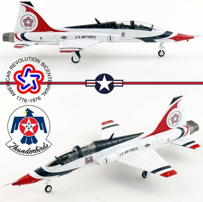 Hobby Master 1/72 Northrop T-38C Talon USAF Thunderbirds, #1, US Bicentennial
