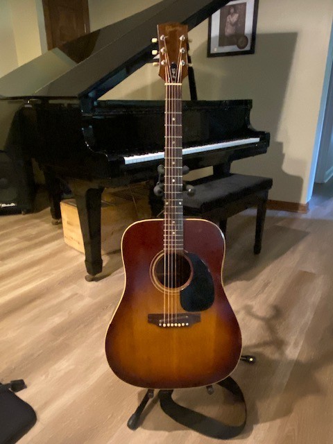Gibson J45 vintage 1968 acoustic guitar #898253
