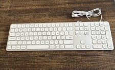Satechi Aluminum Keyboard Wired USB Slim Numeric 10 Key Model: ST-AMWK Tested