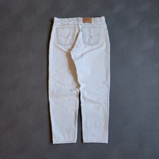 Vintage 90's Orange Tab Levi's 550 Relaxed Fit Light Blue Denim Jeans 36x30