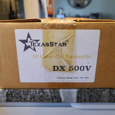 New In Box Texas Star DX500v Linear Amplifier Toshiba 2879's Absolutely New 