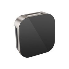 Mr. Steam 104104BK-BN Aroma Glass 3 in. Steam Head in Black Brushed Nickel