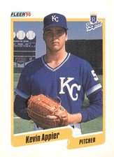 1990 Fleer #100 Kevin Appier