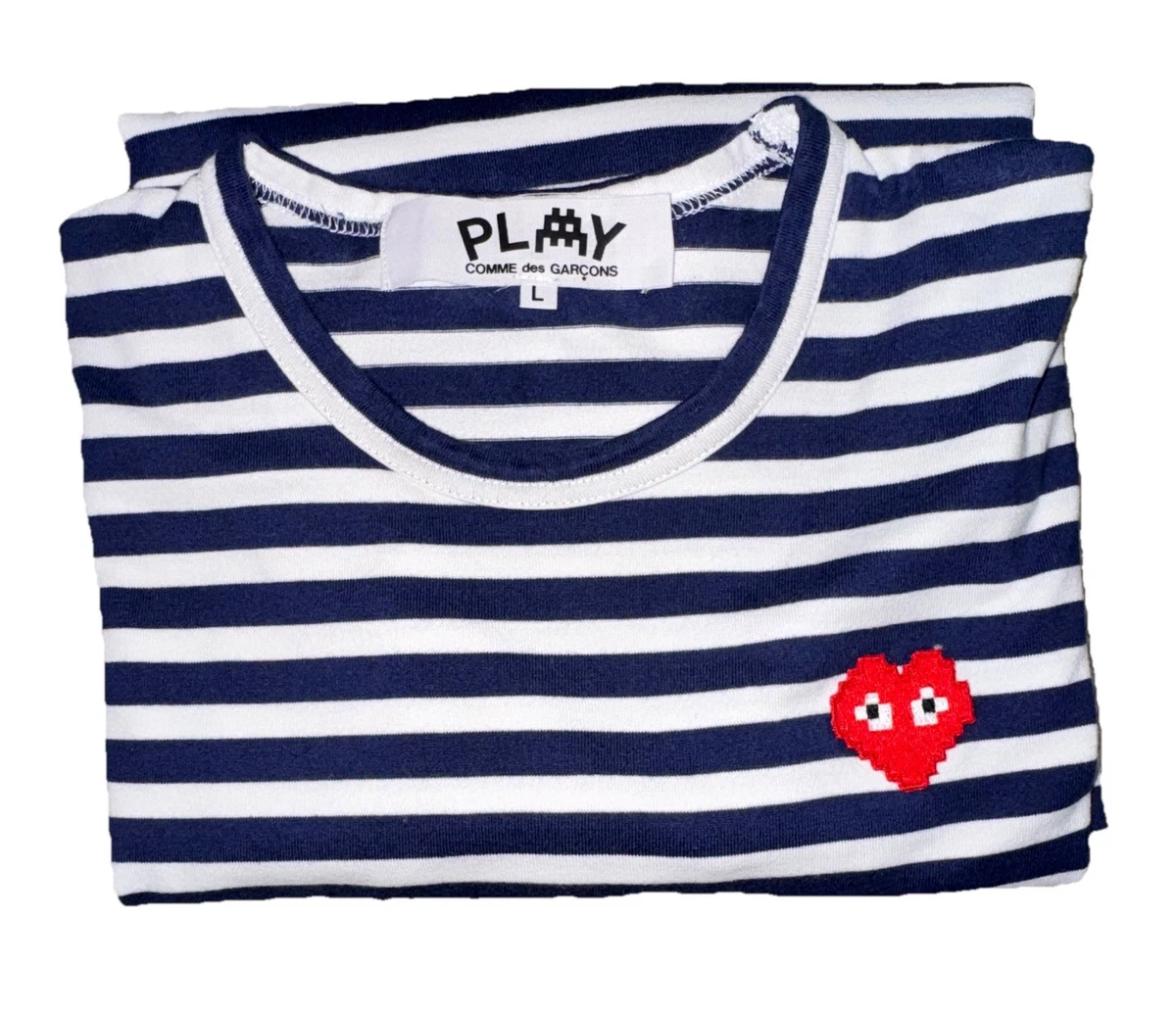 Long Sleeve Comme Des Garcons Striped T-Shirts for Men for sale | eBay